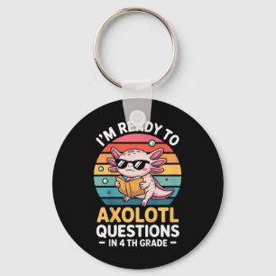 Kinder ab 4. Klasse Ich bin bereit für Axolotl Fra Schlüsselanhänger
