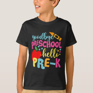 Kinder Abschied Vorschule Hallo Vorkinder-garten Z T-Shirt