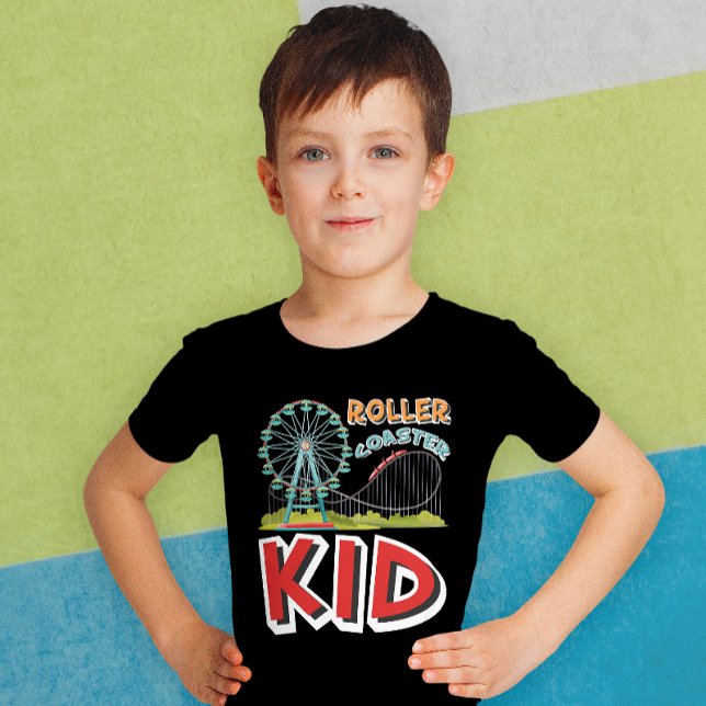 Kinder-Achterbahn T-Shirt (Von Creator hochgeladen)
