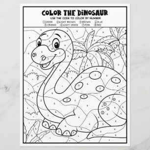 Kinder Aktivität Spaß Dinosaurier Färbung Seite na