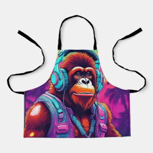 Kinder All-over Print-Schürze, kleine 24"x20"-Schü Schürze