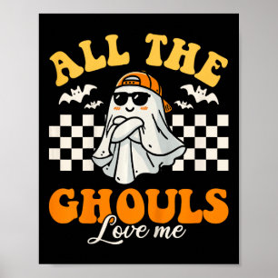 Kinder alle Ghouls Liebe Me Kleinkinder Halloween Poster