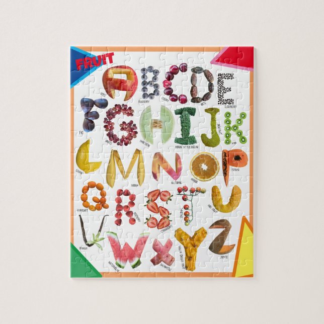 Kinder Alphabet Puzzle Niedlich ABC (Vertikal)