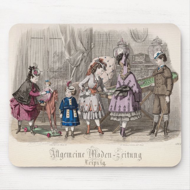 Kinder am Spiel Mousepad (Vorne)