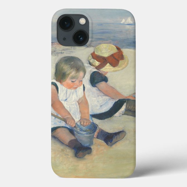 Kinder am Strand, 1884 Case-Mate iPhone Hülle (Rückseite)
