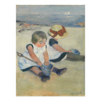 Kinder am Strand, 1884
