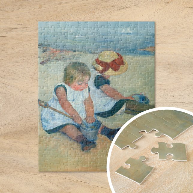 Kinder am Strand | Mary Cassatt Jigsaw Puzzle (Von Creator hochgeladen)