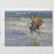 Kinder am Strand (von Edward Henry Potthast)