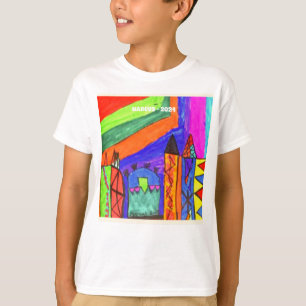 Kinder-Artwork hinzufügen T-Shirt