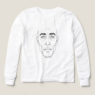 Kinder Ästhetische Linienkunst Gesicht Minimalisti