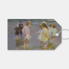 Kinder auf dem Strand (von E.H. Potthast) Geschenkanhänger