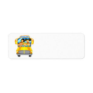 Kinder auf einem Schulbus