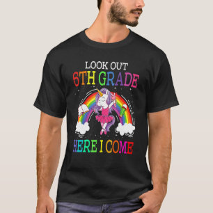 Kinder aufgepasst 6. Klasse ich komme Einhorn Cute T-Shirt