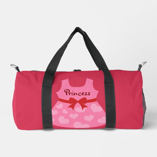 Kinder-Ausdruck-Sammlung:Mädchen Klein Duffle Bag (Vorderseite)