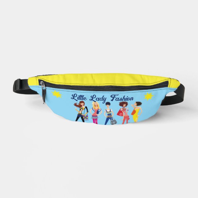 Kinder-Ausdruckssammlung: Mädchen Bauchtasche (Vorderseite)