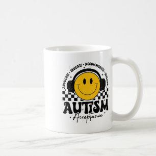 Kinder Autismus Bewusstsein Akzeptanz Lächeln Gesi Kaffeetasse