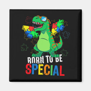 Kinder Autismus Bewusstsein Dino Kleinkind Boys Di Magnet