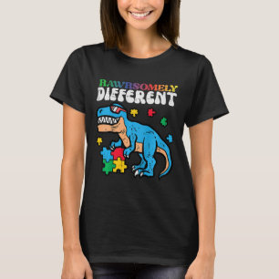 Kinder Autismus Bewusstsein Dino ziemlich anders t T-Shirt