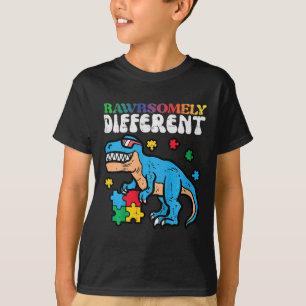 Kinder Autismus Bewusstsein Dino ziemlich anders t T-Shirt
