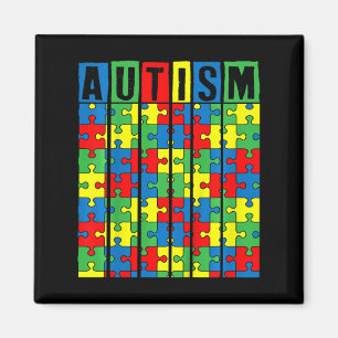 Kinder Autismus Bewusstsein Puzzle Piece Autistic Magnet