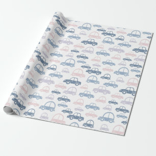 Kinder Autos Geschenkpapier