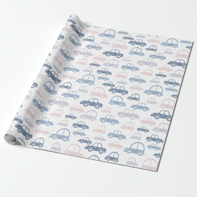 Kinder Autos Geschenkpapier (Ungerollt)