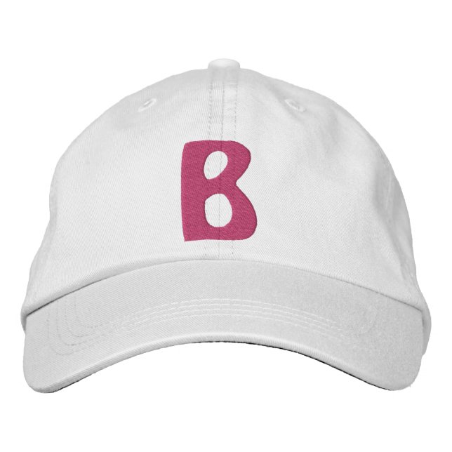 Kinder "B" Bestickte Kappe (Vorderseite)