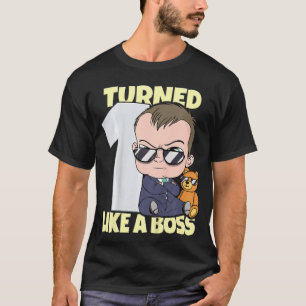 Kinder Baby 1. Geburtstag Junge Mädchen 1 Jahr wie T-Shirt