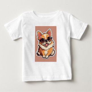 KINDER, BABY-TSHIRT, BABY-STIL, BUNNY-DESIGN-KLOTH BABY T-SHIRT