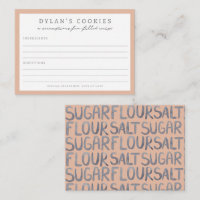 Kinder backen Geburtstagsschlaf | Neutrale Rezeptk