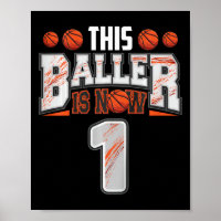 Kinder Basketballspieler 1 Jahre Junge Basketball