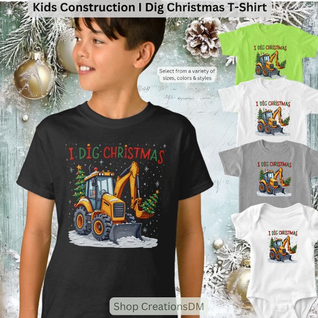 Kinder Bau ich Dicht Weihnachten T-Shirt (Von Creator hochgeladen)