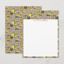 Kinder Bau von LKWs Muster Kinder