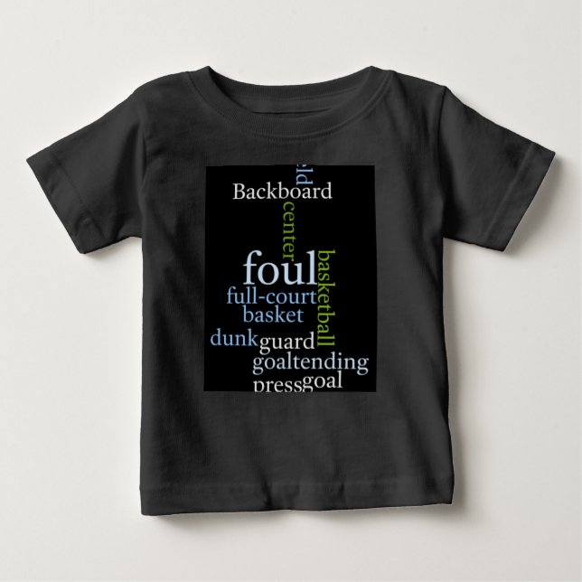 Kinder Bekleidung Basketball Kinderkleidung Baby T-shirt (Vorderseite)