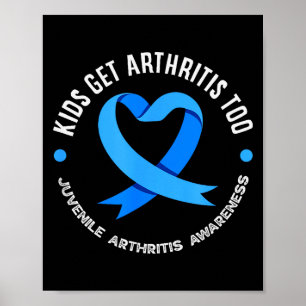 Kinder bekommen auch Arthritis Zu juvenile Arthrit Poster