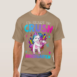 Kinder bereit, den Kindergarten zu zerkleinern und T-Shirt