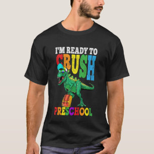 Kinder bereit, Dinosaurier in der Vorschule zu zer T-Shirt