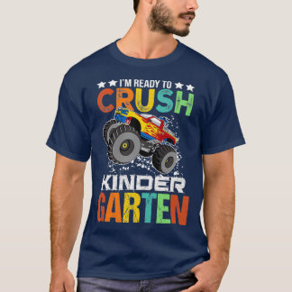 Kinder bereit Kindergarten Monster Truck Boy zu ze T-Shirt
