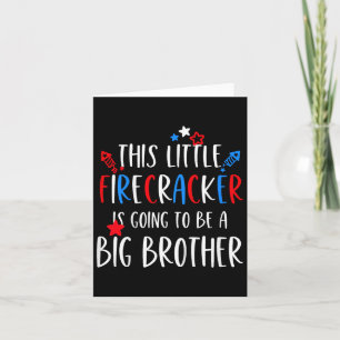 Kinder Big Brother 4. Juli Kleinkind Independe Karte
