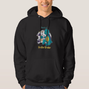 Kinder Big Brother Kuh & Tortoise Expectant Bruder Hoodie