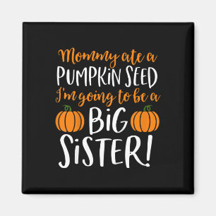 Kinder Big Sister Fall Schwangerschaft Ankündigung Magnet