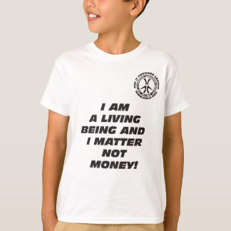 Kinder BIN ICH ein LEBENDES SEIN T - Shirt