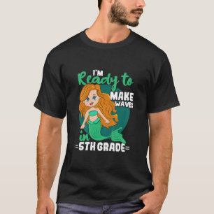 Kinder bis zum 5. Grad bin ich bereit, Wellen zu m T-Shirt