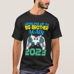 Kinder bis zum großen Bruder 2023 schwanger T-Shirt