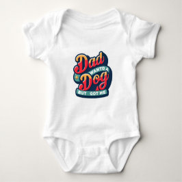Kinder-Body mit lustiger Aufschrift Baby Strampler