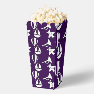 Kinder Boot Flugzeug Popcorn Geschenkschachtel