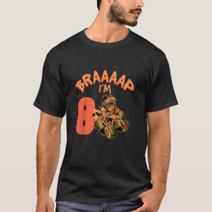 Kinder Braaap I m 8 Quad ATV 8 Jahre alt 8. Geburt T-Shirt