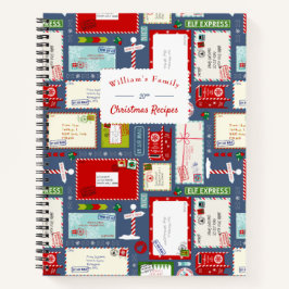 Kinder Briefe an Weihnachten Rezepte Notizbuch