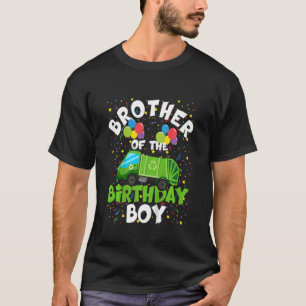 Kinder Bruder des Geburtstags Junge Matching Müll T-Shirt