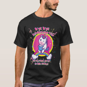 Kinder Bye Bye Bye Bye Kinderzimmer School T-Shirt